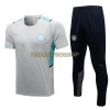 Manchester City Trainingsshirts Suit 2022-23 Hellgraue Für Herren